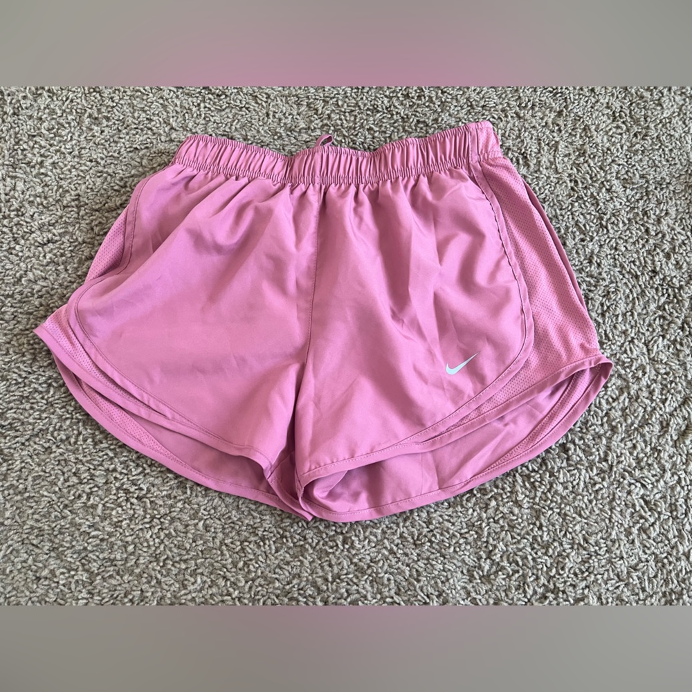 Nike pink dry fit shorts